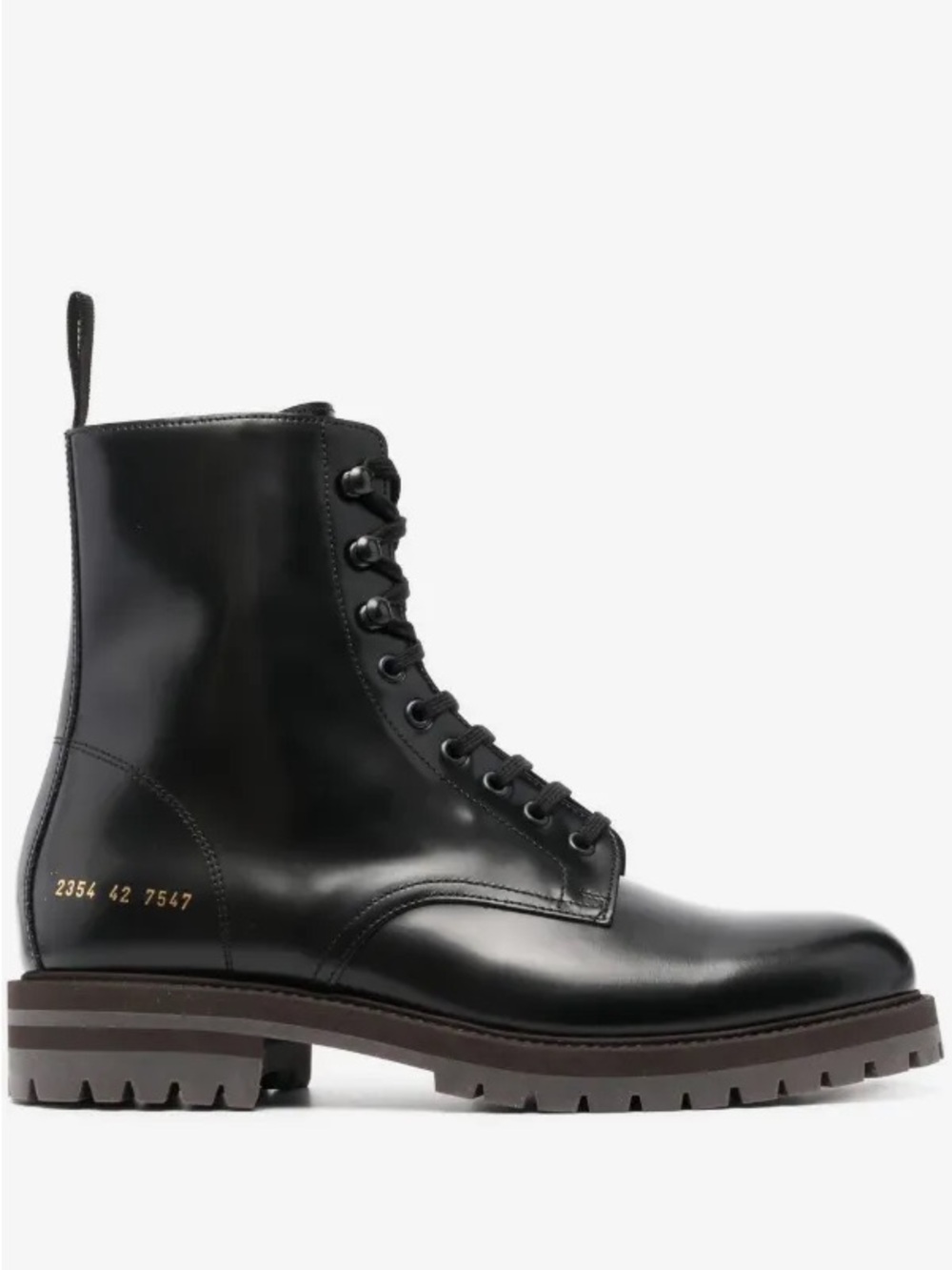 COMMON PROJECTS - lace up leather boots